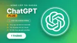 ChatGPT 5 Plus 20$ 1 tháng – Tài khoản riêng