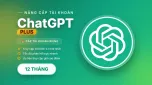 ChatGPT 5 Plus 20$ 12 tháng – Tài khoản riêng